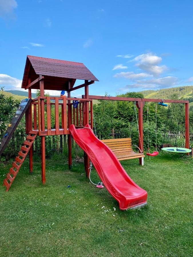 Apartman Karovi Destne v Orlickych horach Dış mekan fotoğraf